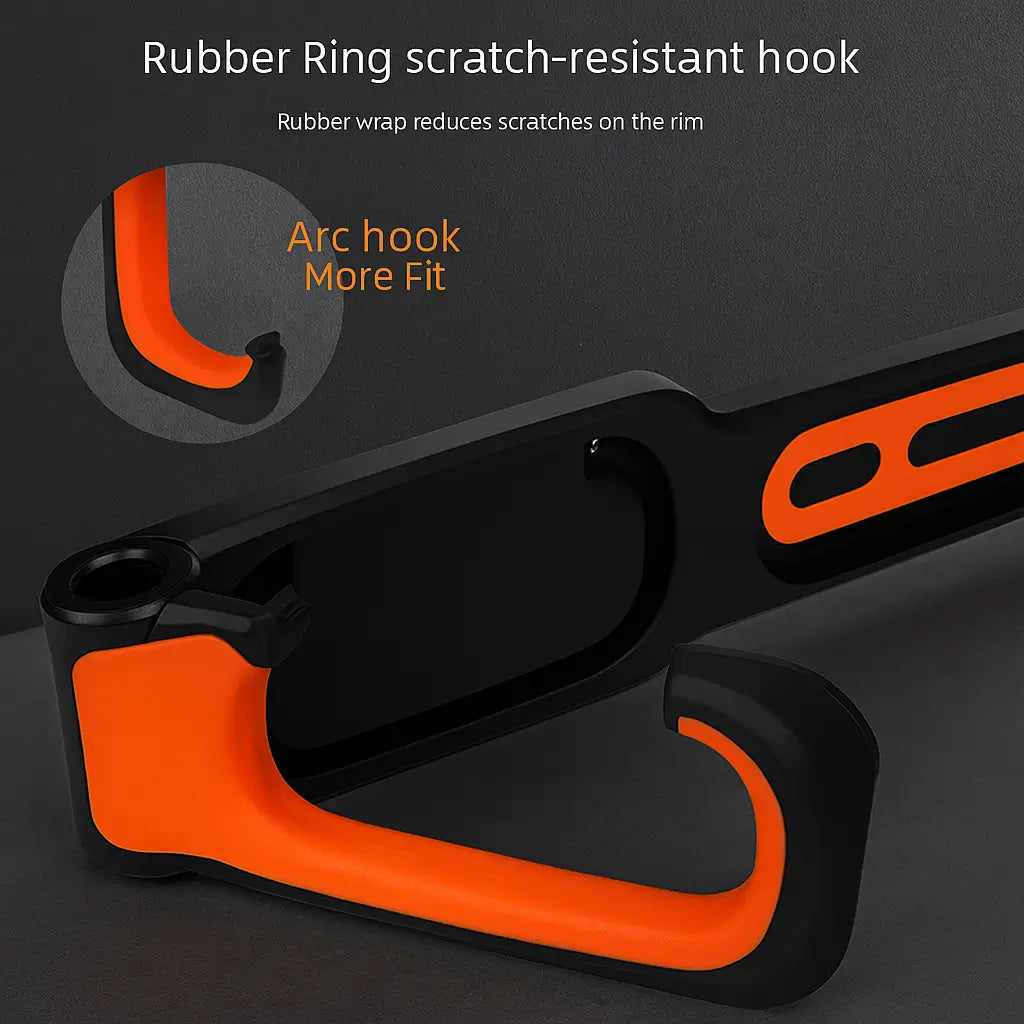 Civrano™ Foldable Wall Bike Rack – Keep Your Ride Organized & Off the Floor