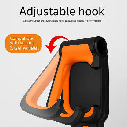 Civrano™ Foldable Wall Bike Rack – Keep Your Ride Organized & Off the Floor